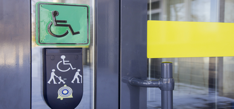 automatic handicap door opener in Tarpon Springs